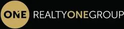 A black background with the words realty one
