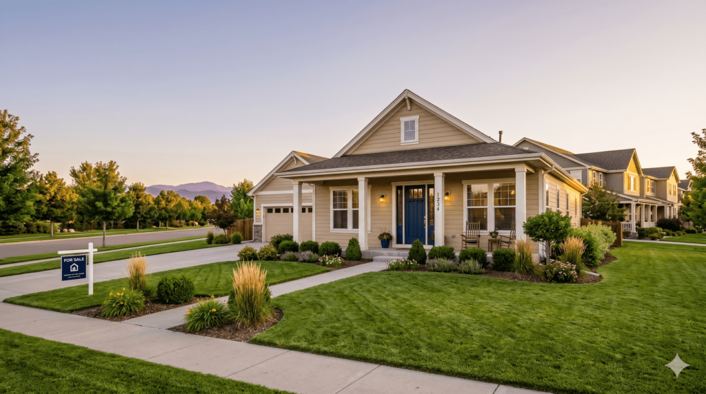 Move-in ready home for sale in a south Denver suburb illustrating day-one pricing strategy for Colorado real estate sellers
